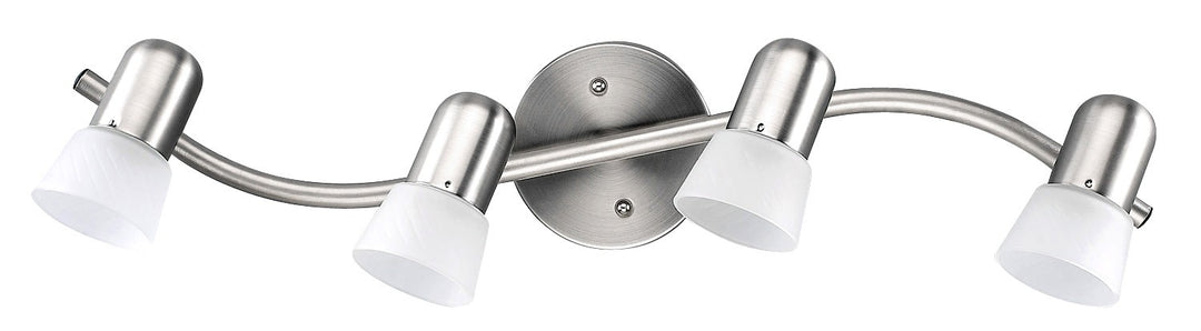Canarm Canada - IT5451 - Four Light Track Lighting - Omni - Brushed Pewter