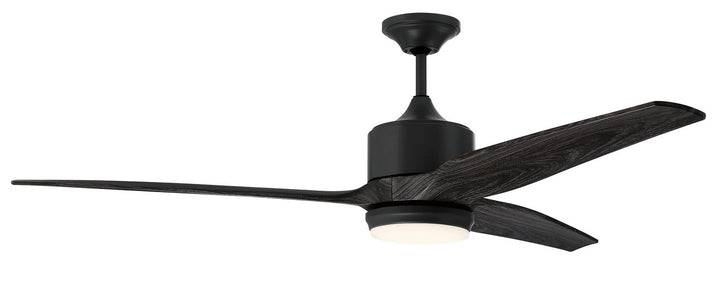Mobi Indoor/Outdoor 60"Ceiling Fan in Aged Galvanized/Dark Graphite - available from The Lighting Shoppe, trusted by Canadian homeowners