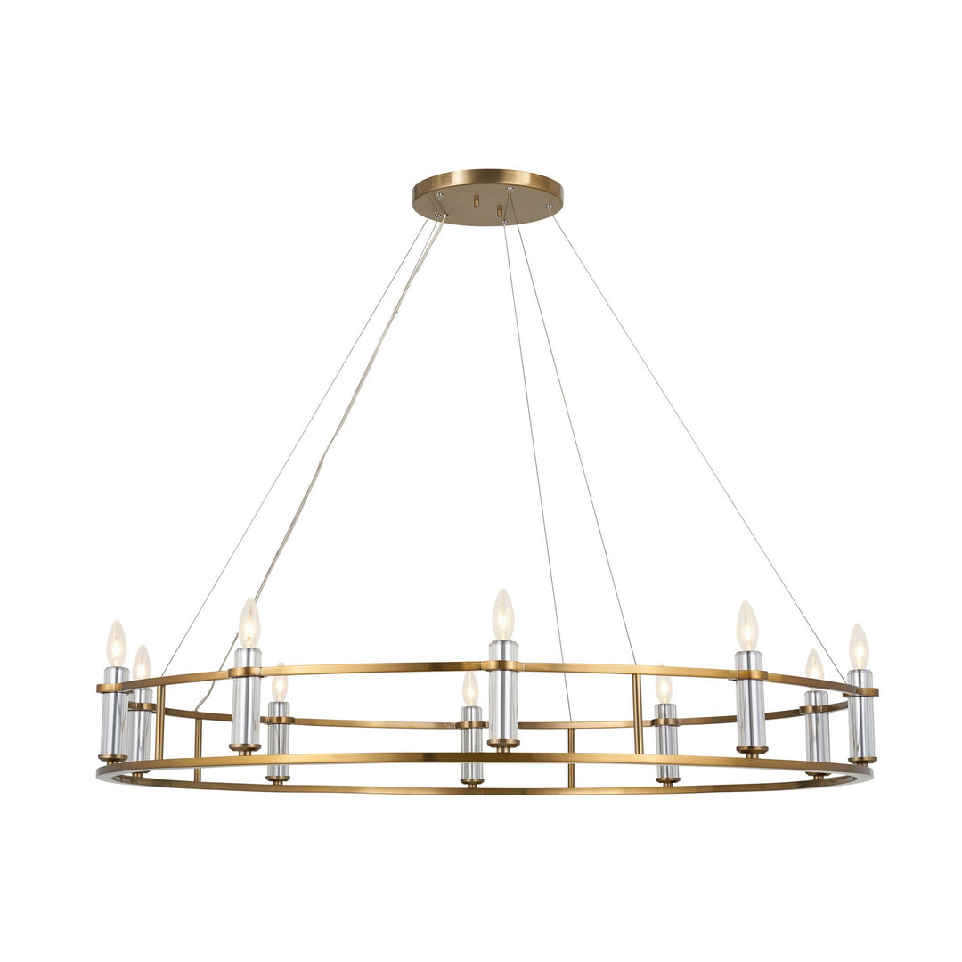 Kichler Canada - 52491BNB - Ten Light Chandelier - Rosalind - Brushed Natural Brass