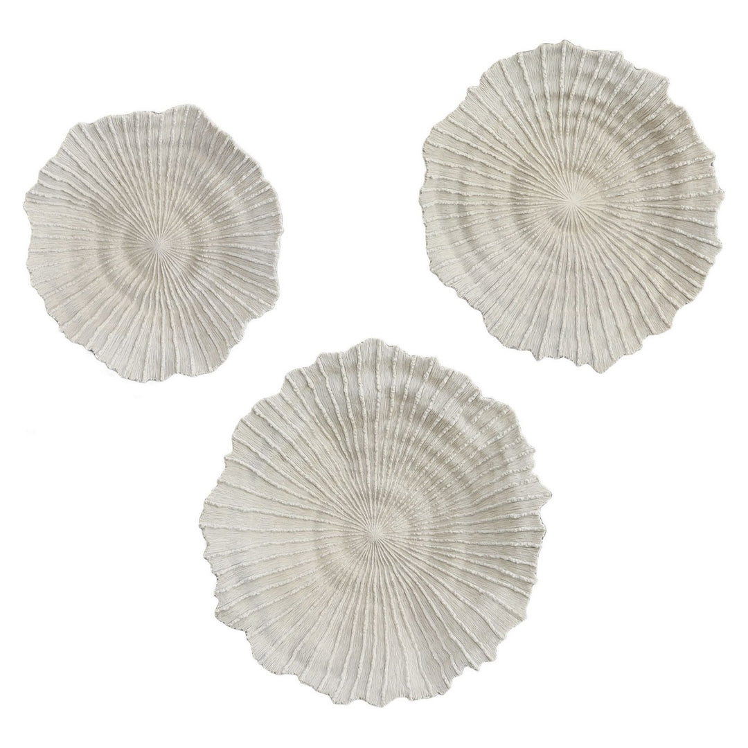 Ocean Gems Wall Decor in Textured Ivory And Tan - available from The Lighting Shoppe, trusted by Canadian homeowners