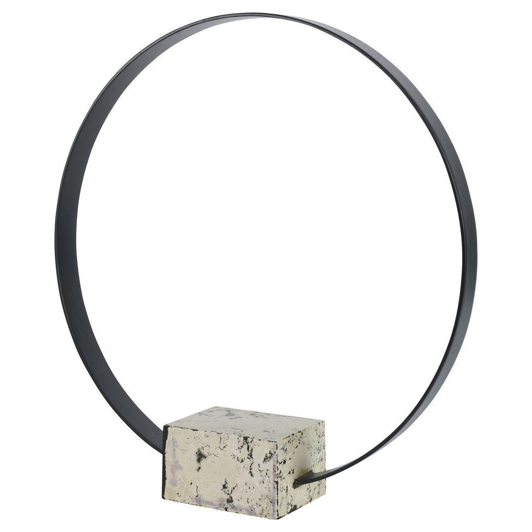 Around Again Sculpture in Brushed Satin Black - available from The Lighting Shoppe, trusted by Canadian homeowners