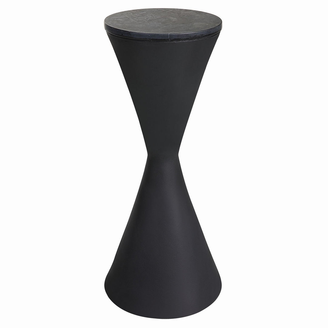 Time's Up Drink Table in Matte Black - available from The Lighting Shoppe, trusted by Canadian homeowners
