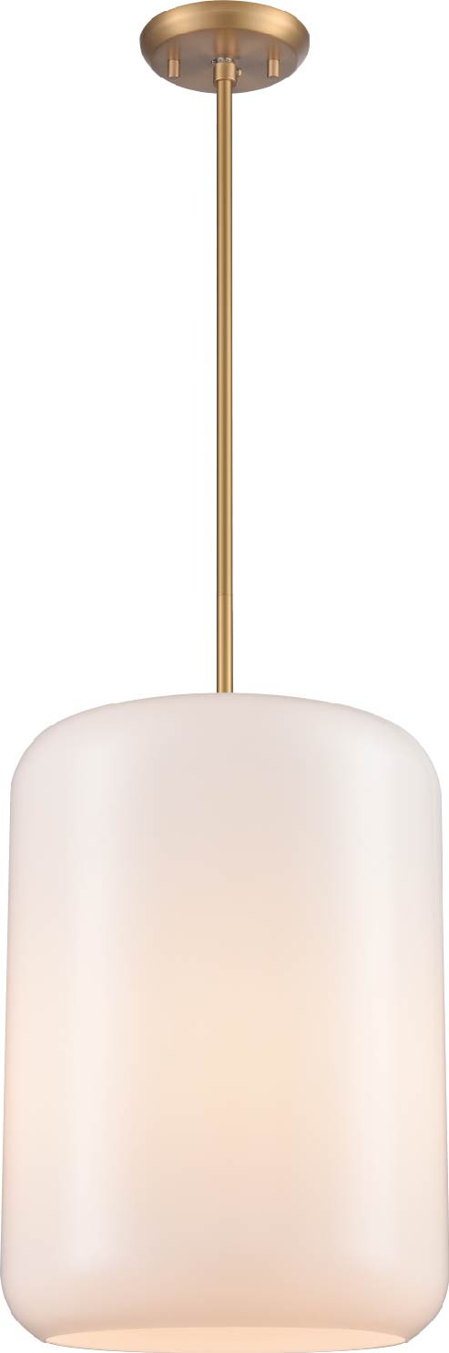 DVI Canada - DVP25821BR-TO - 11.5" Pendant - St. Julian - Brass w/True Opal Glass