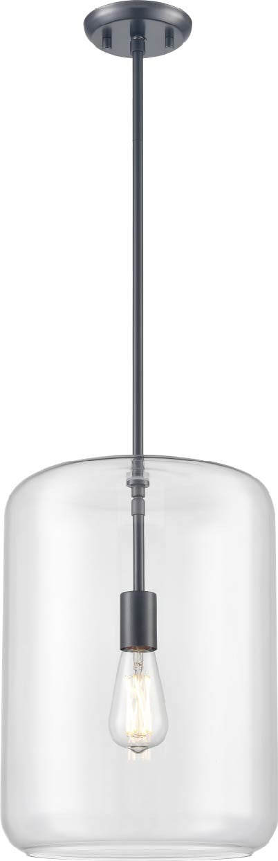 DVI Canada - DVP25821GR-CL - One Light Pendant - St. Julian - Graphite w/Clear Glass