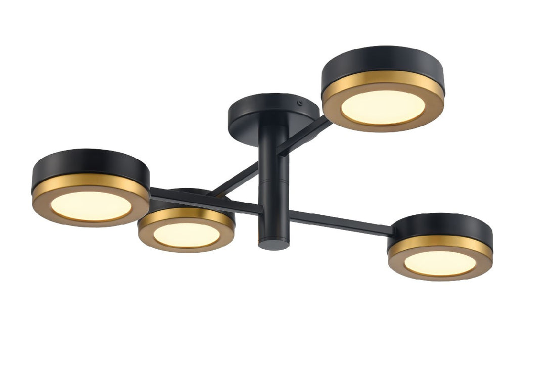 Temagami LED Semi-Flush Mount in Multiple/Graphite - available from The Lighting Shoppe, trusted by Canadian homeowners