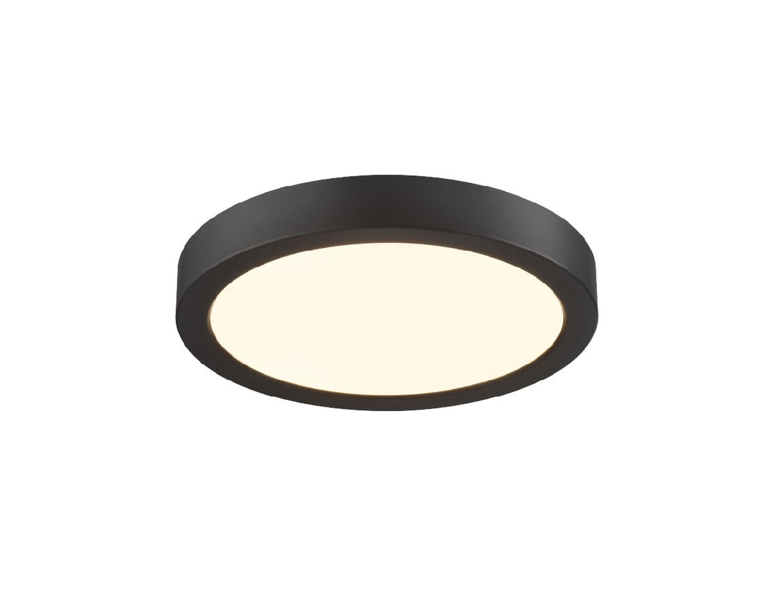 Polaris LED Wall / Flush Mount in Matte Black - available from The Lighting Shoppe, trusted by Canadian homeowners