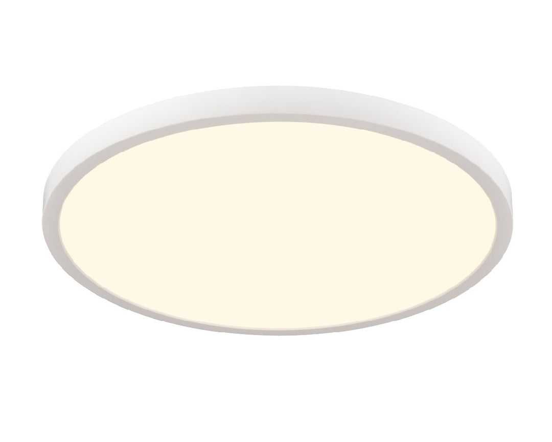 Polaris LED Wall / Flush Mount in Matte White - available from The Lighting Shoppe, trusted by Canadian homeowners