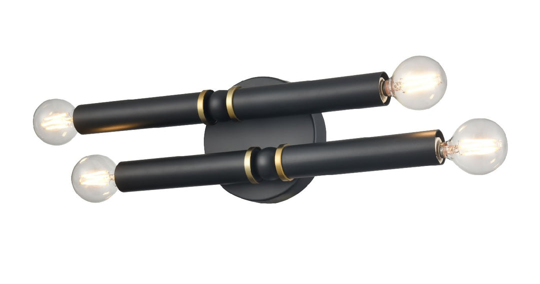 DVI Canada - DVP42822EB+MF - Two Light Vanity - Klondike - Multiple Finishes And Ebony