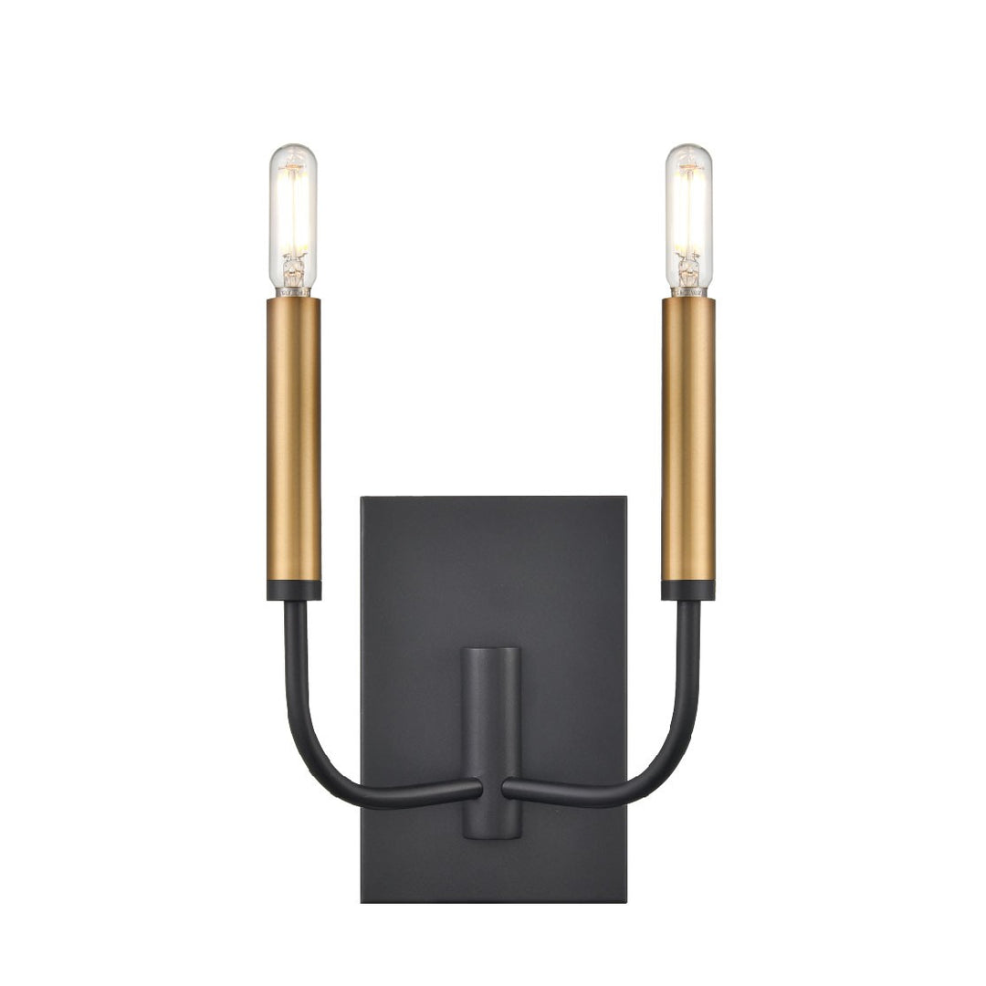 DVI Canada - DVP44099MF+GR - Two Light Wall Sconce - Olivia - Multiple Finishes And Graphite
