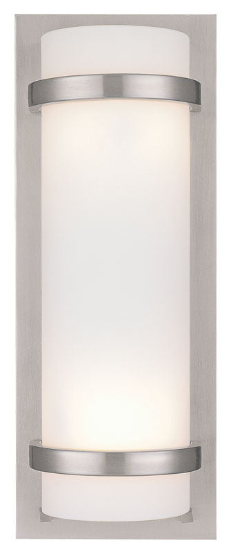 Two Light Wall Sconce in Brushed Nickel - available from The Lighting Shoppe, trusted by Canadian homeowners