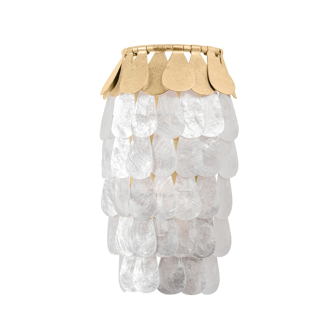Corbett Lighting Canada - 434-12-VGL - Two Light Wall Sconce - Coralie - Vintage Gold Leaf