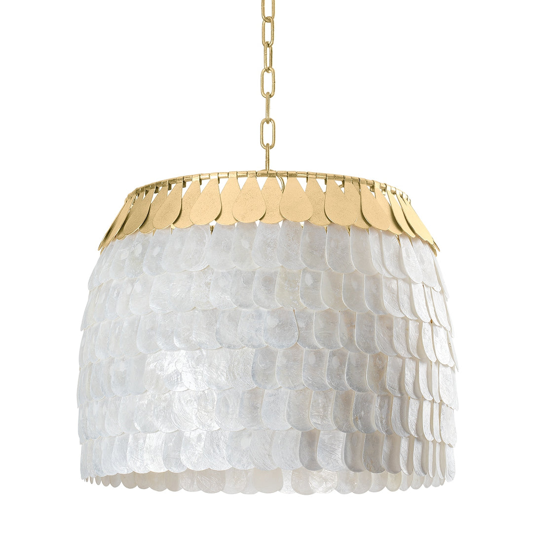 Corbett Lighting Canada - 434-18-VGL - Four Light Chandelier - Coralie - Vintage Gold Leaf