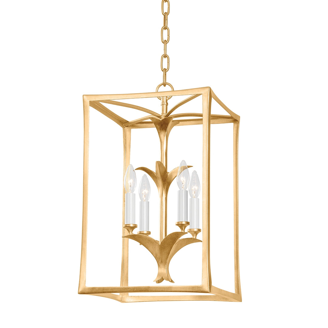 Corbett Lighting Canada - 435-31-VGL/GL - Four Light Lantern - Bergamo - Vintage Gold Leaf