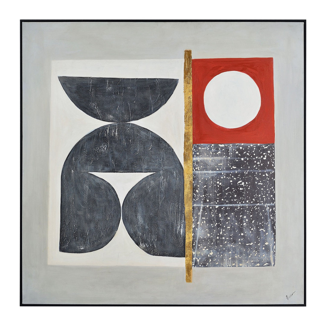 Kira Canvas Art in Black - available from The Lighting Shoppe, trusted by Canadian homeowners