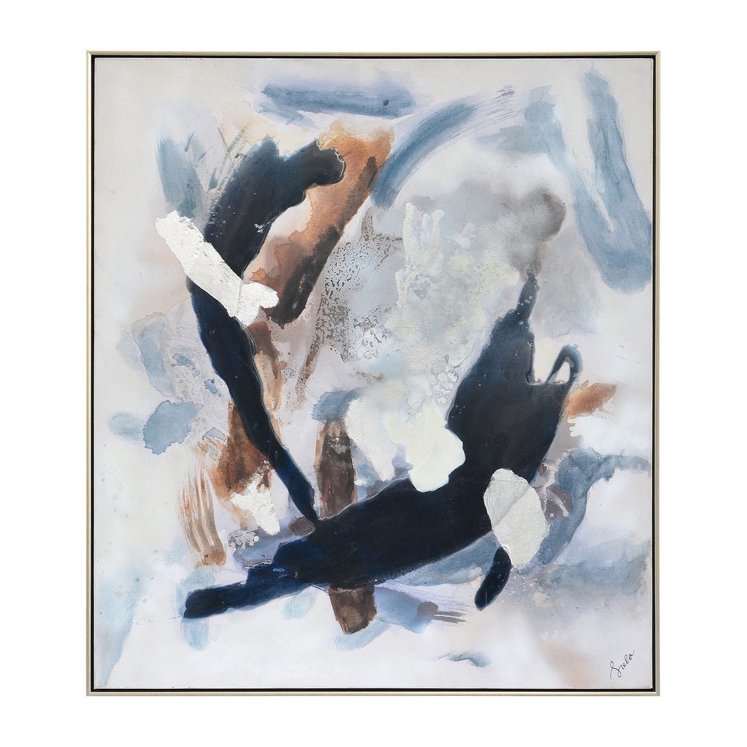 Antofalla Canvas Art in Champagne - available from The Lighting Shoppe, trusted by Canadian homeowners