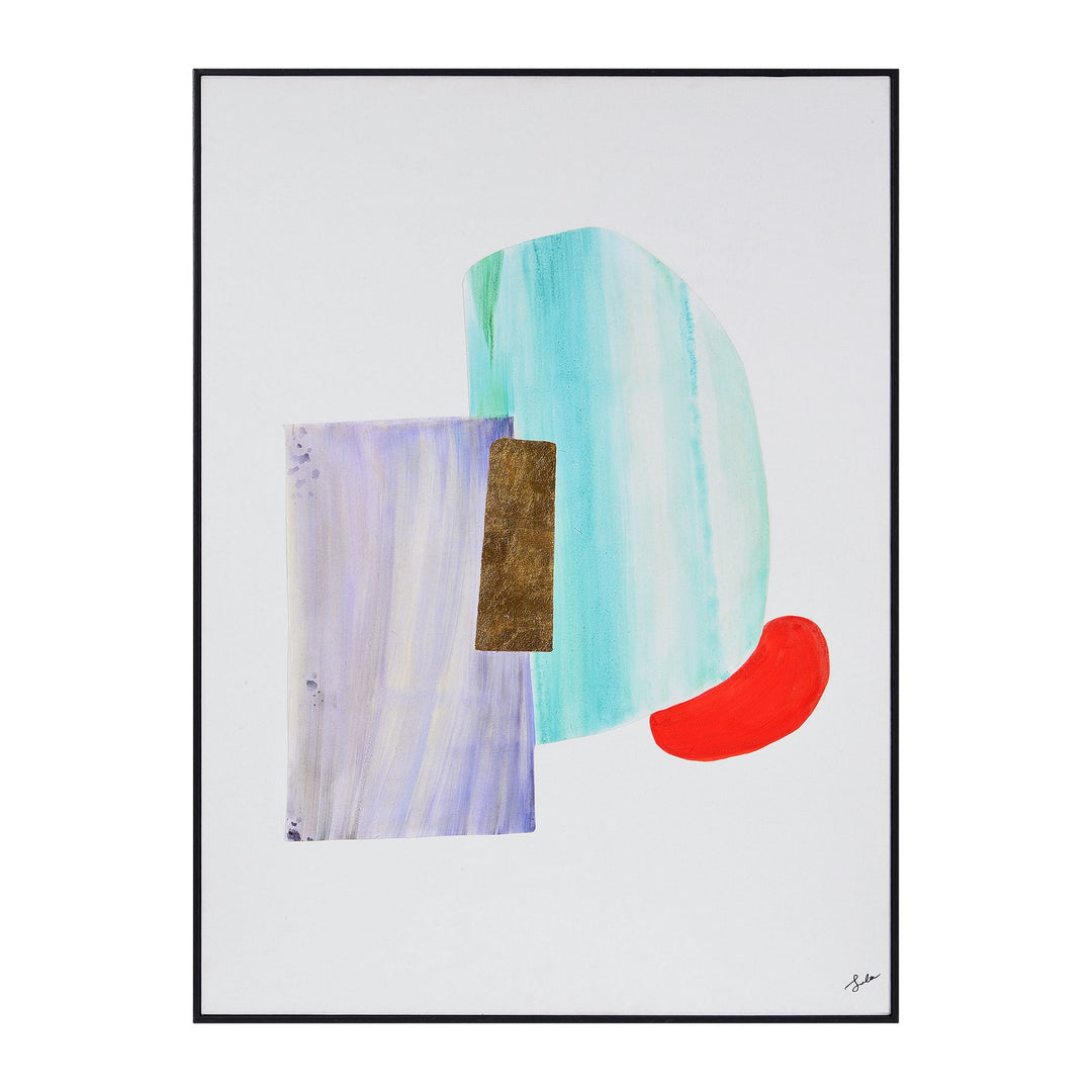 Esmerelda Canvas Art in Black - available from The Lighting Shoppe, trusted by Canadian homeowners