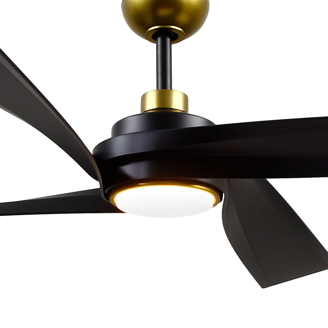Kuzco Canada - CF96956-BG - 56" Ceiling Fan - Horizon - Brushed Gold