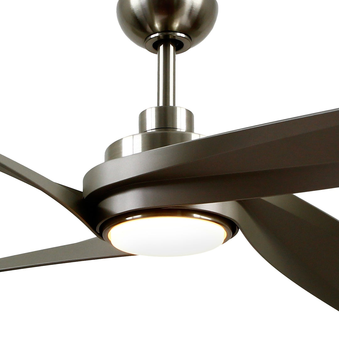 Kuzco Canada - CF96956-BN - 56" Ceiling Fan - Horizon - Brushed Nickel