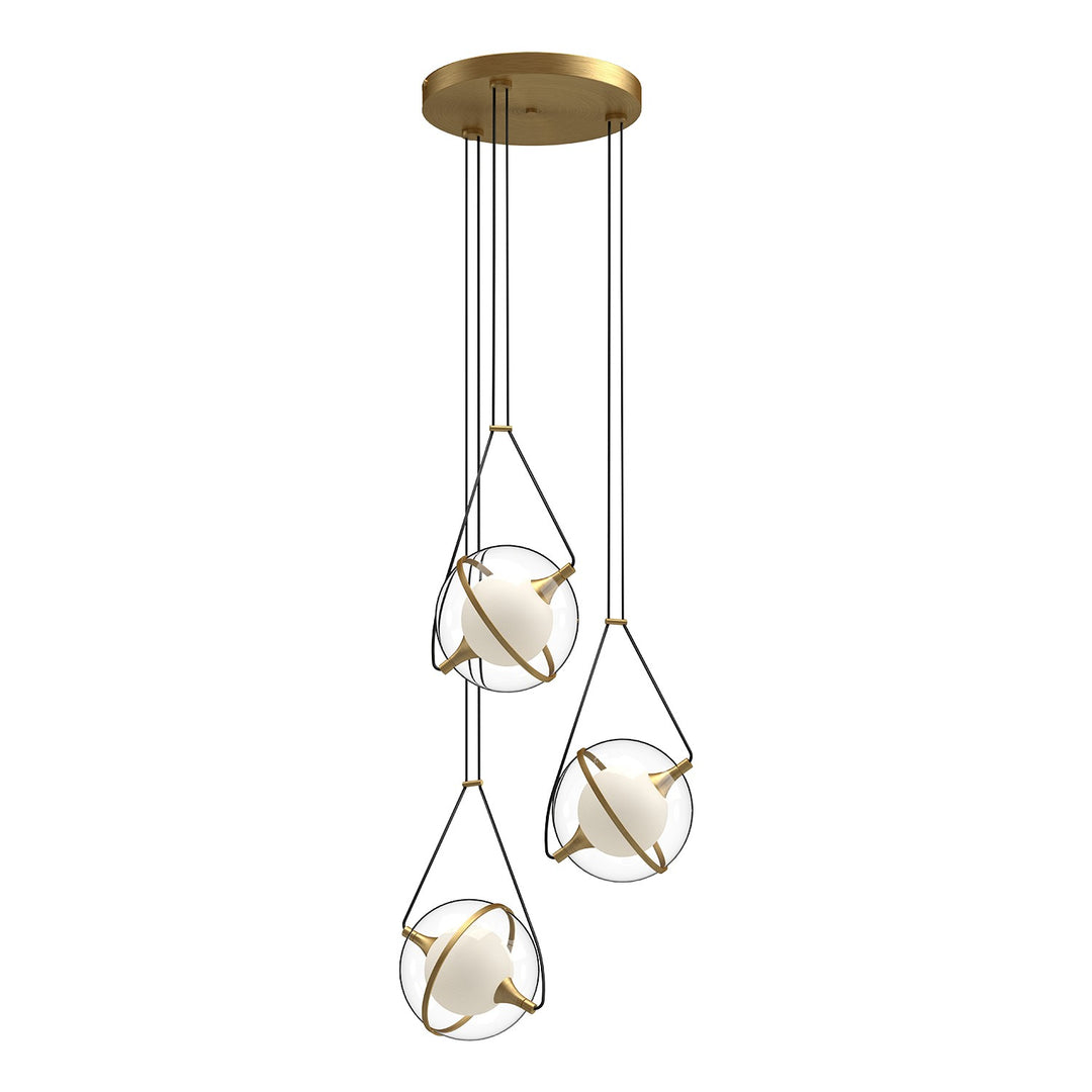 Kuzco Canada - CH76718-BG - LED Chandelier - Aries - Brushed Gold