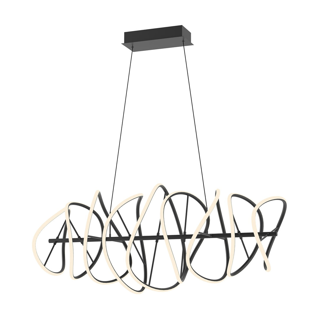 Kuzco Canada - CH96442-BK - LED Chandelier - Collide - Black