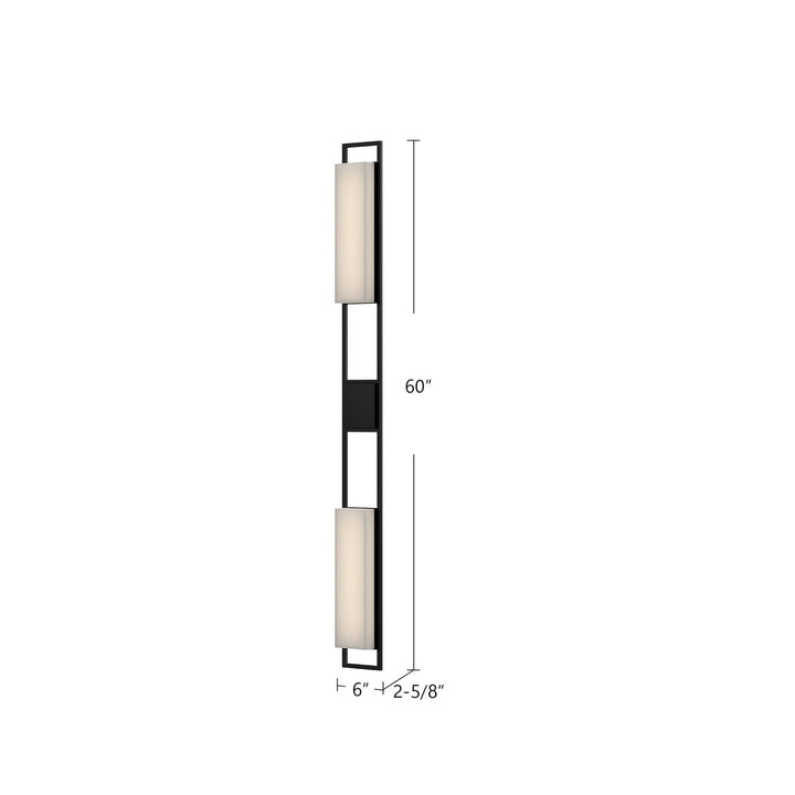 Kuzco Canada - EW72560-BK - LED Exterior Wall Mount - Aspen - Black