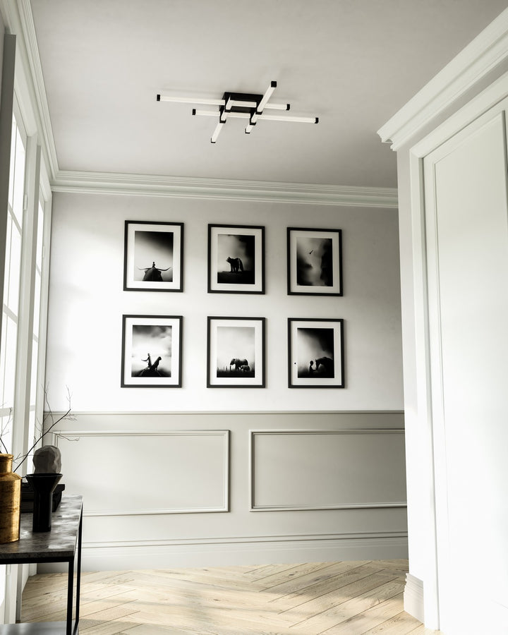 Kuzco Canada - FM23534-BK - LED Flush Mount - Blade - Black