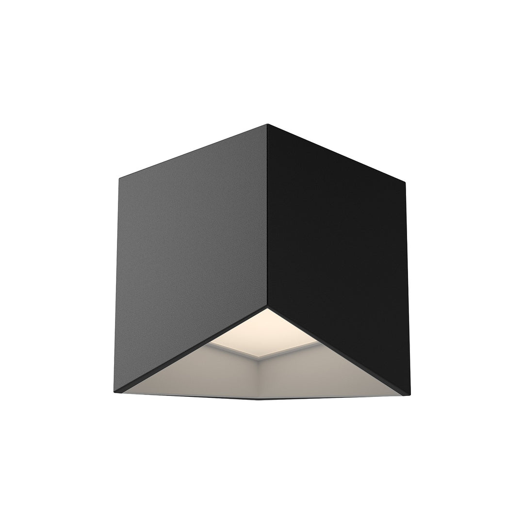 Kuzco Canada - FM31205-BK/WH - LED Flush Mount - Cubix - Black/White