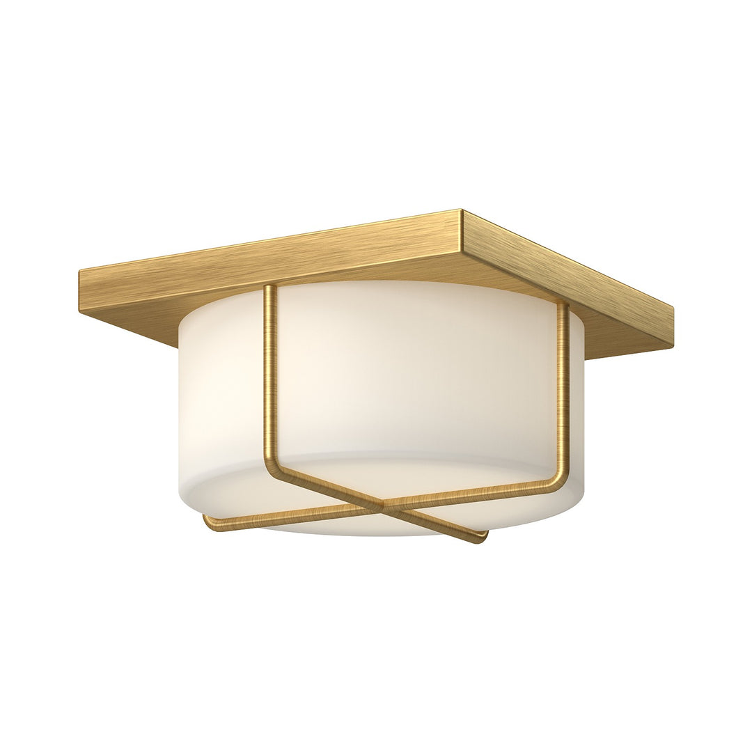 Kuzco Canada - FM45910-BG/OP - LED Flush Mount - Reglao - Brushed Gold/Opal Glass
