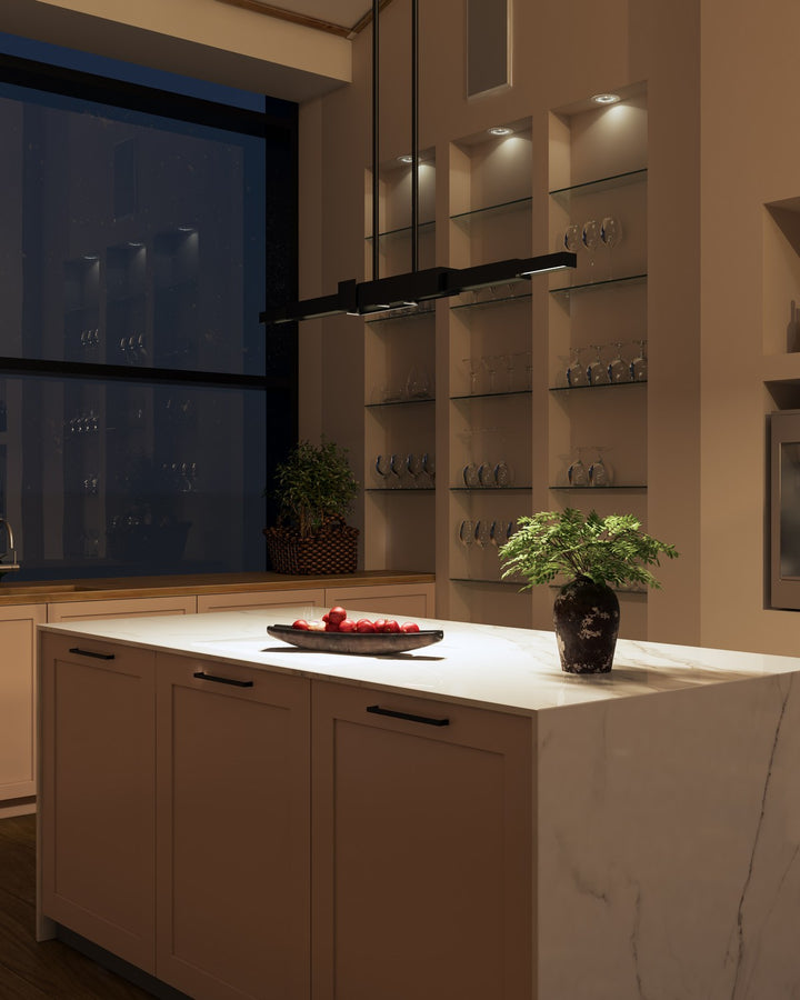 Kuzco Canada - LP29560-BK - LED Linear Pendant - Enzo - Black