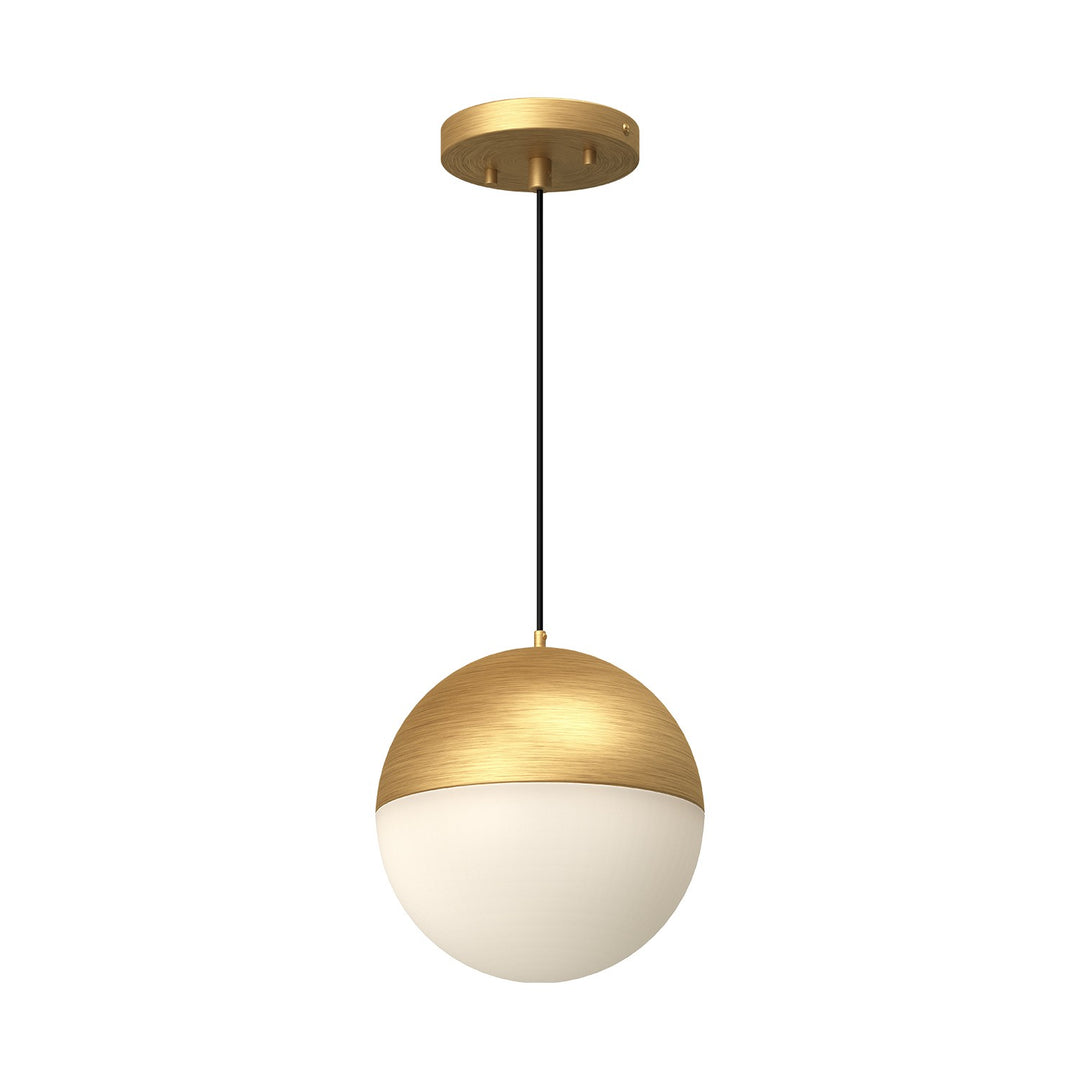 Monae LED Pendant in Brushed Gold - available from The Lighting Shoppe, trusted by Canadian homeowners
