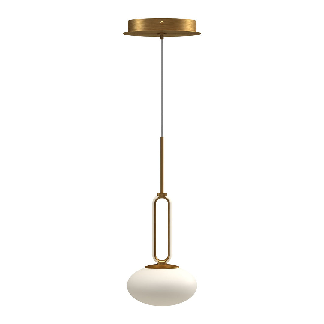 Tavira LED Pendant in Brushed Gold - available from The Lighting Shoppe, trusted by Canadian homeowners
