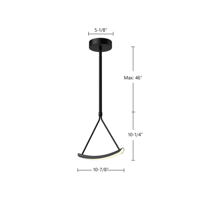 Kuzco Canada - PD81511-BK - LED Pendant - Mobil - Black