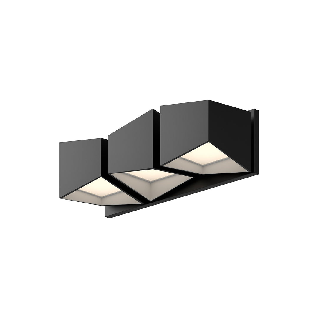 Kuzco Canada - VL31218-BK/WH - LED Vanity - Cubix - Black/White