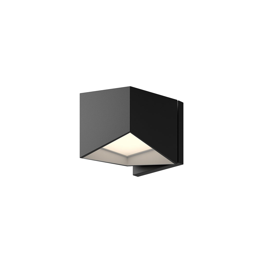 Cubix LED Wall Sconce in Black/White - available from The Lighting Shoppe, trusted by Canadian homeowners