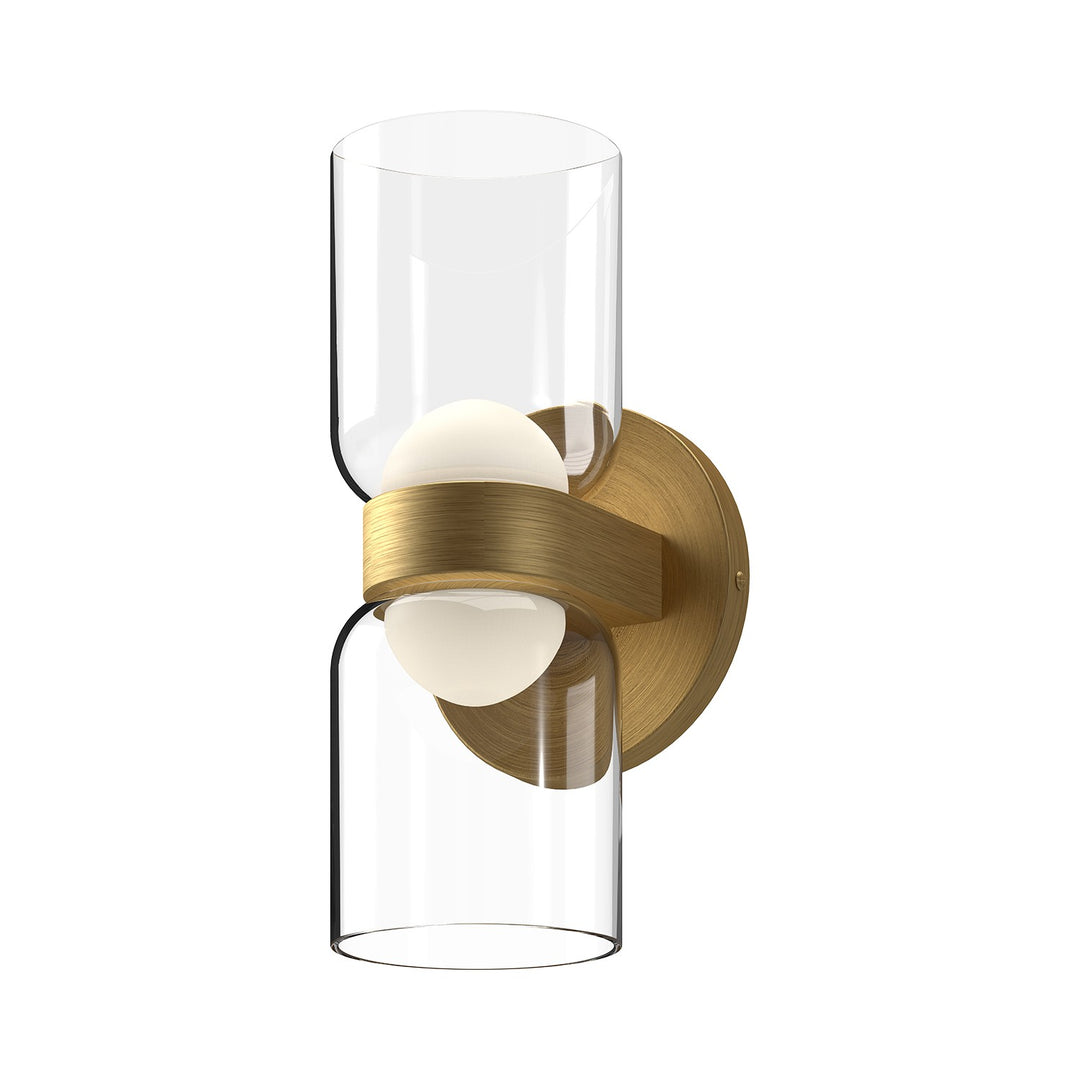 Kuzco Canada - WS52511-BG/CL - LED Wall Sconce - Cedar - Brushed Gold/Clear