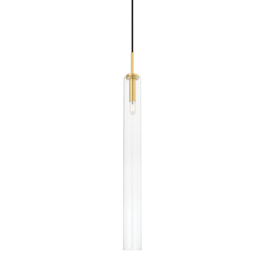 Mitzi Canada - H701701L-AGB - One Light Pendant - Nyah - Aged Brass ...
