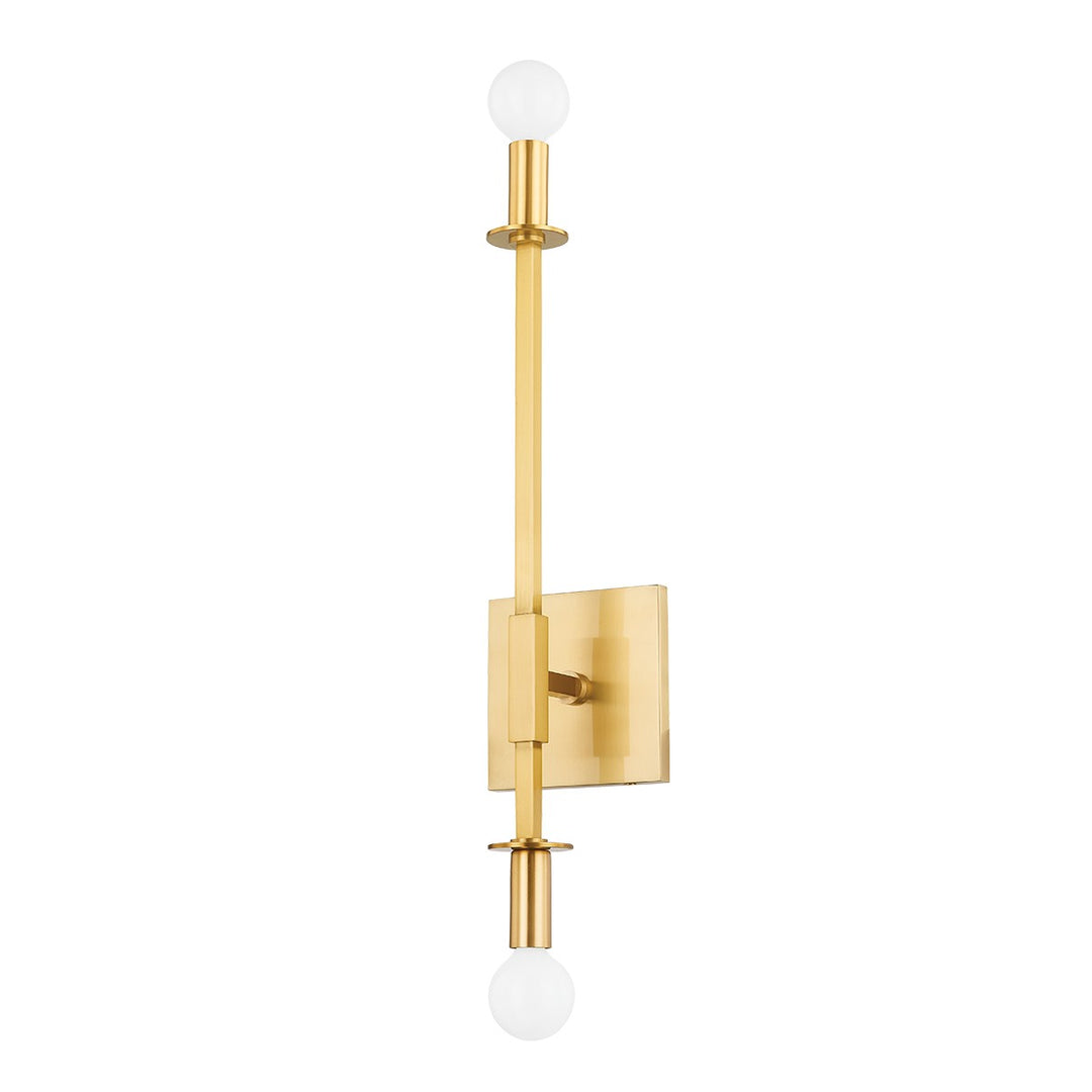 Mitzi Canada - H717102-AGB - Two Light Wall Sconce - Milana - Aged Brass