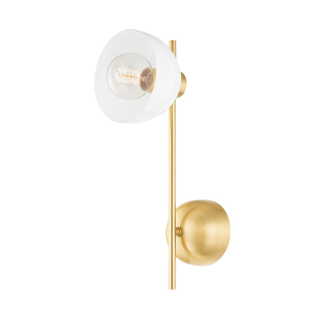Mitzi Canada - H724101-AGB - One Light Wall Sconce - Belle - Aged Brass ...