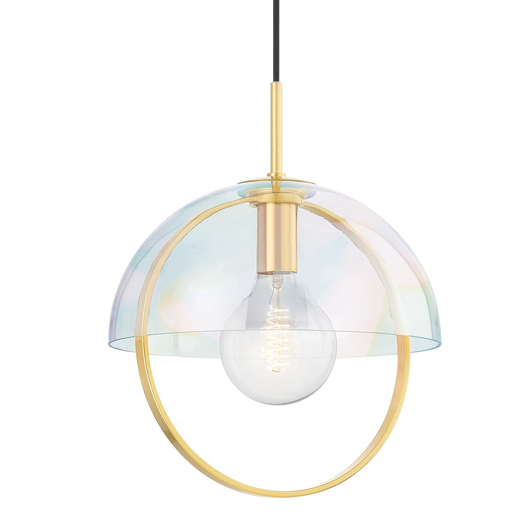 Mitzi Canada - H752701L-AGB - One Light Pendant - Meriah - Aged Brass