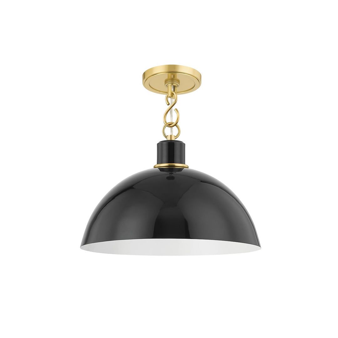 Mitzi Canada - H769701S-AGB/GBK - One Light Pendant - Camille - Aged ...
