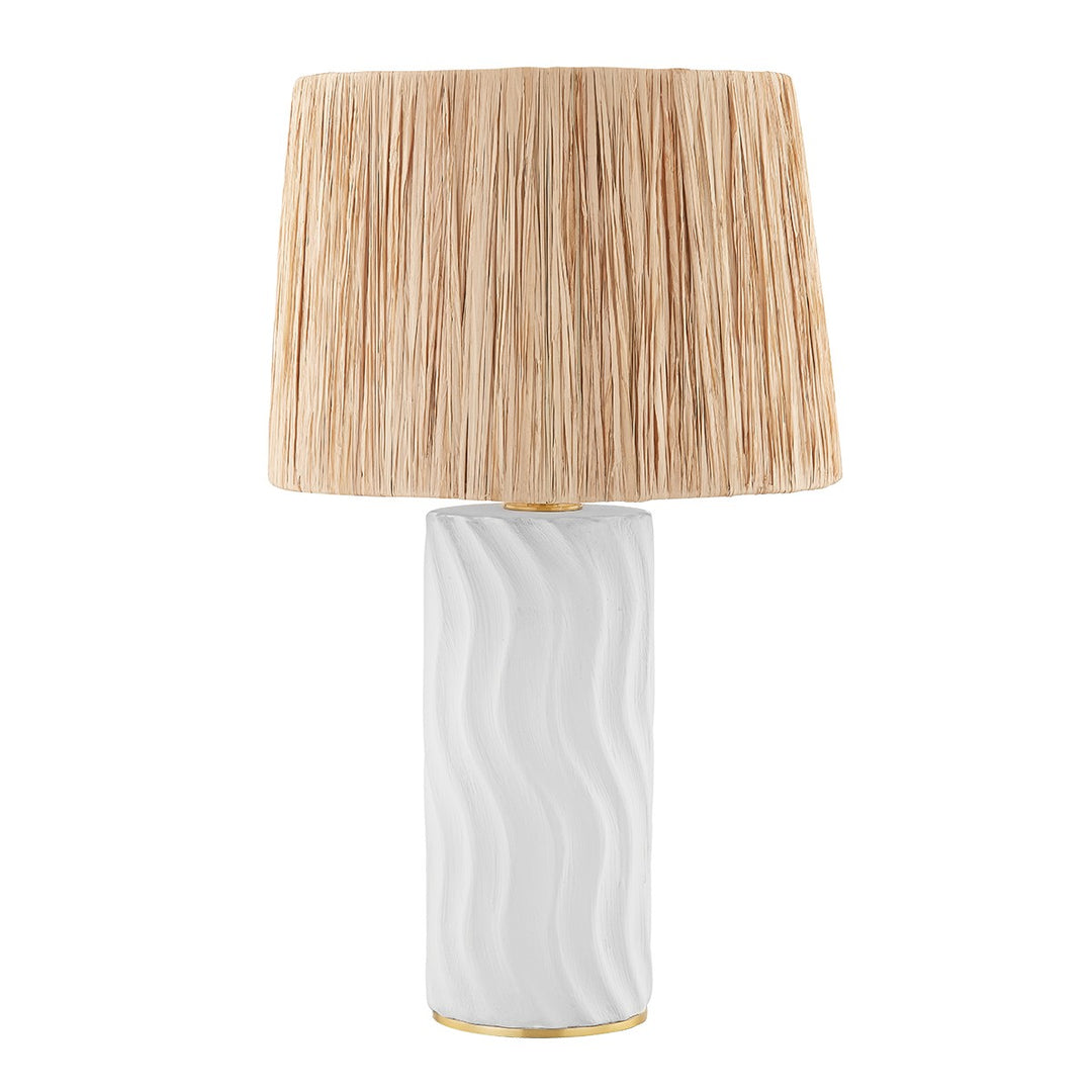 Daniella One Light Table Lamp in Aged Brass - available from The Lighting Shoppe, trusted by Canadian homeowners