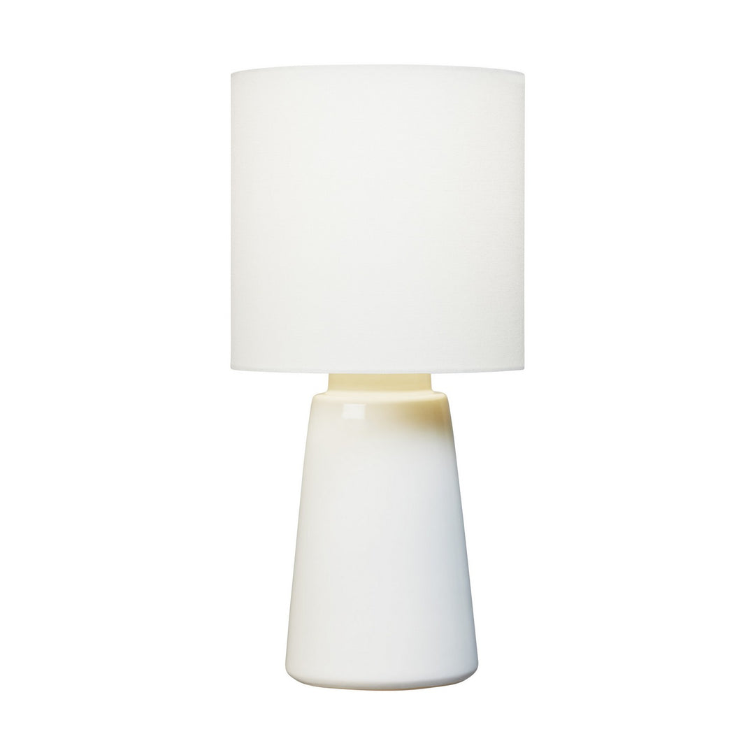 Vessel One Light Table Lamp in New White - available from The Lighting Shoppe, trusted by Canadian homeowners