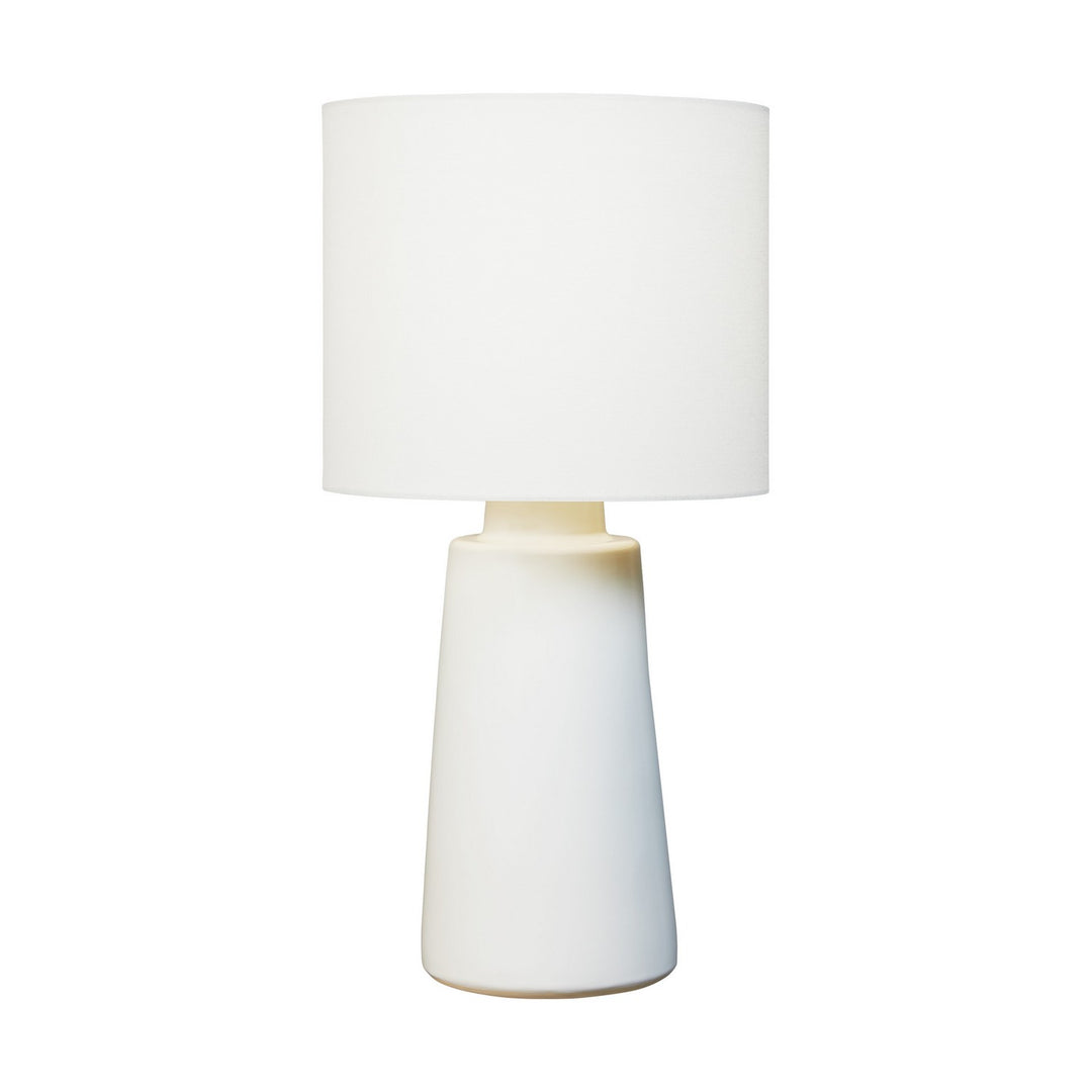 Vessel One Light Table Lamp in New White - available from The Lighting Shoppe, trusted by Canadian homeowners
