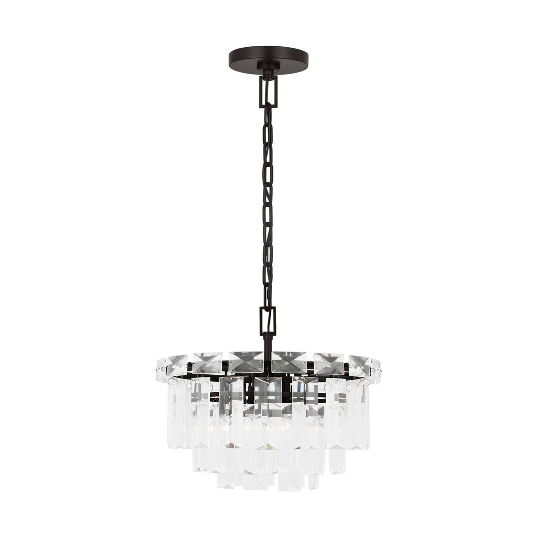 Arden Four Light Chandelier in Aged Iron - available from The Lighting Shoppe, trusted by Canadian homeowners