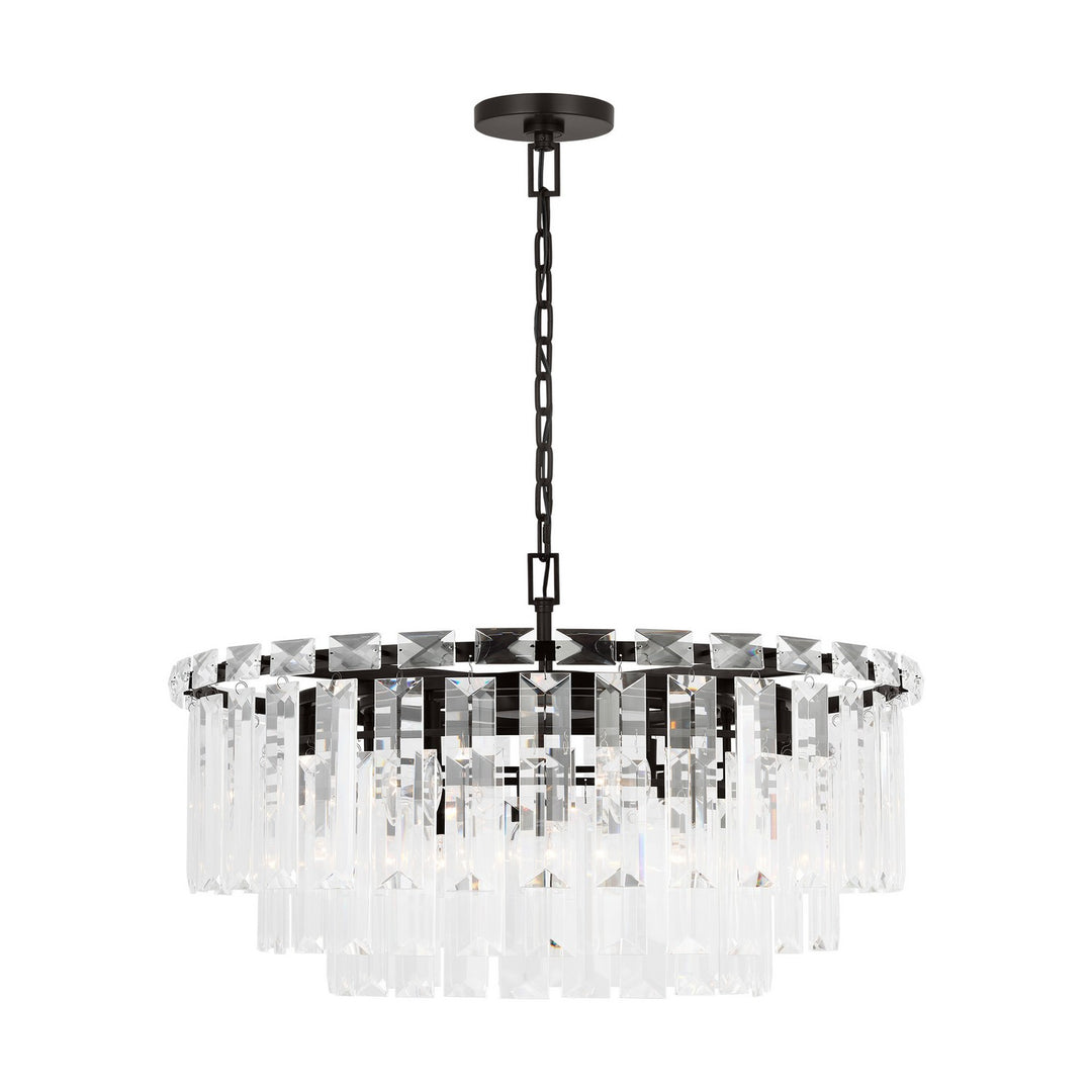 Arden 16 Light Chandelier in Aged Iron - available from The Lighting Shoppe, trusted by Canadian homeowners
