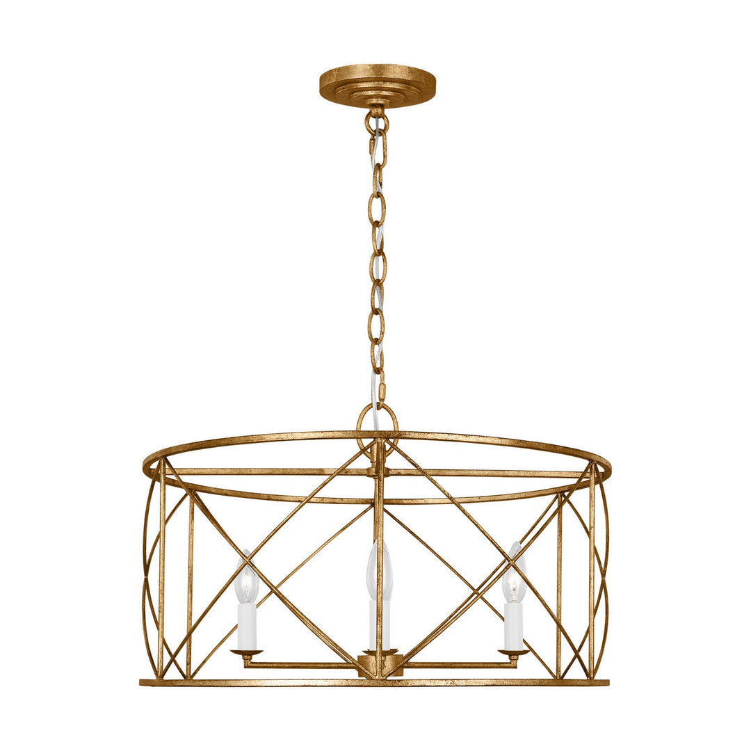 Beatrix Four Light Chandelier in Antique Gild - available from The Lighting Shoppe, trusted by Canadian homeowners