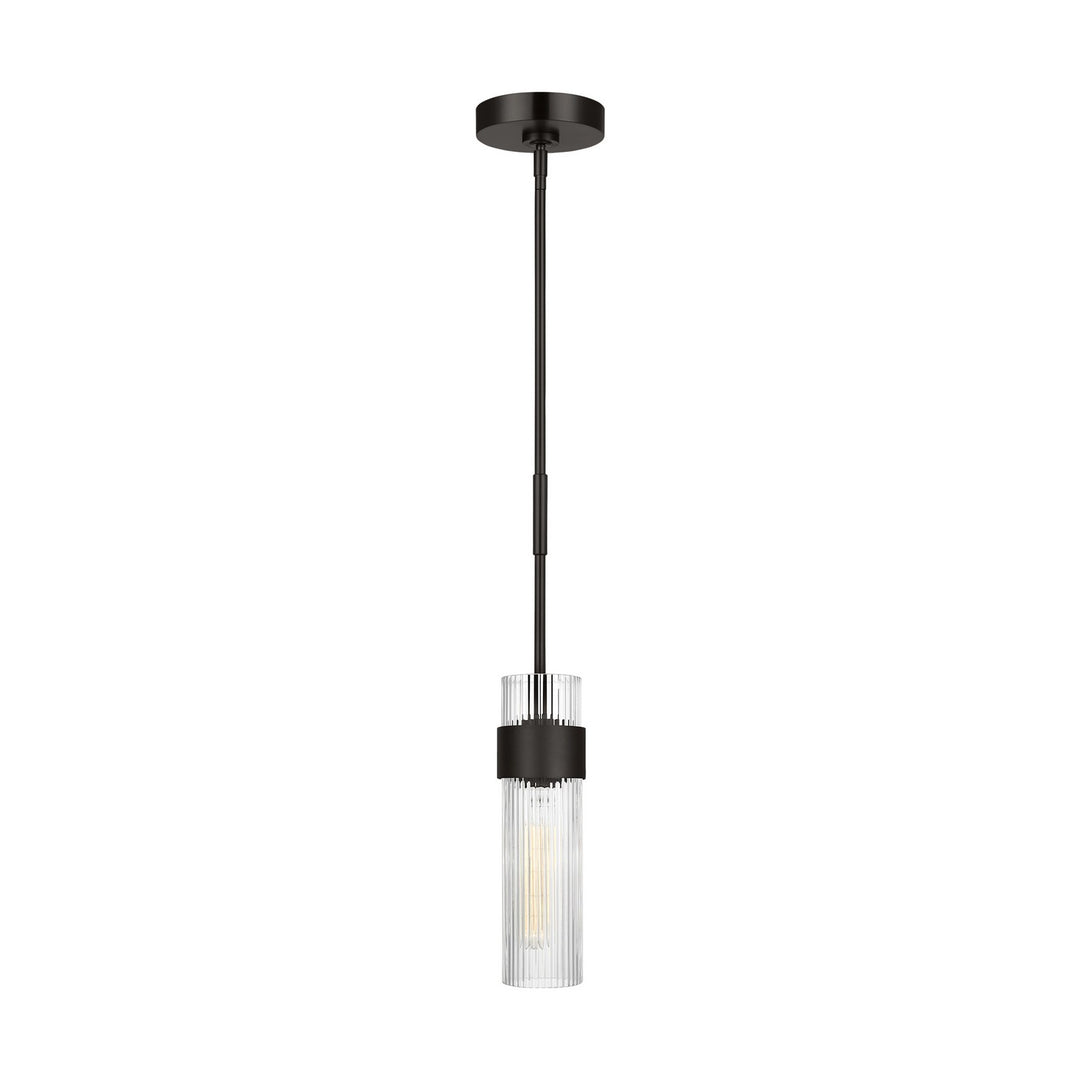Visual Comfort Studio Canada - CP1161AI - One Light Pendant - Geneva - Aged Iron