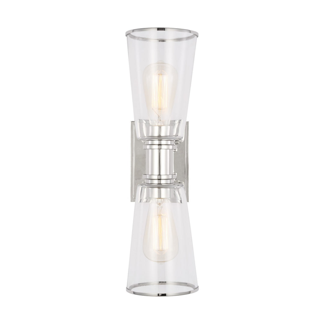 Visual Comfort Studio Canada - CV1042PN - Two Light Bath Vanity - Alessa - Polished Nickel