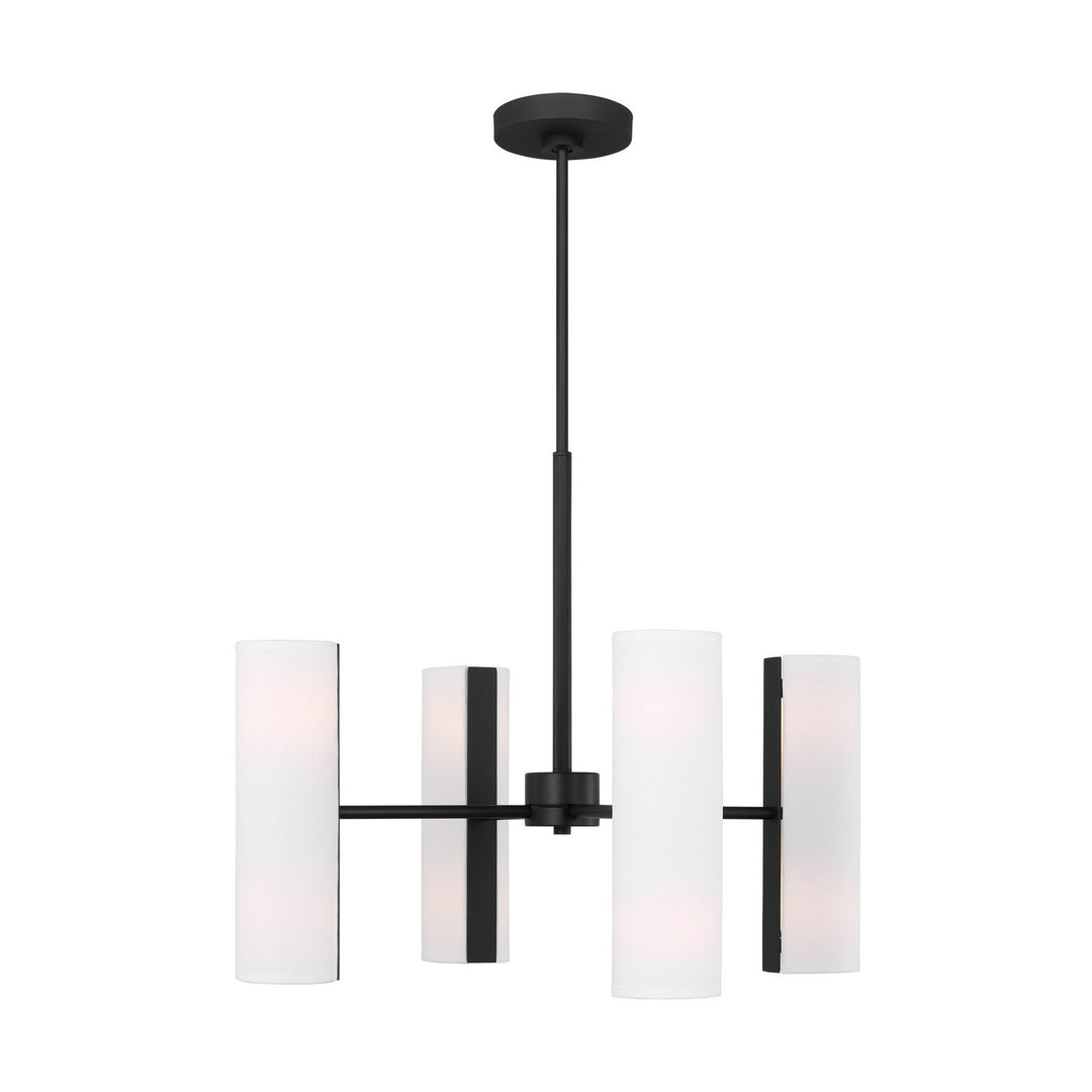 Visual Comfort Studio Canada - DJC1048MBK - Eight Light Chandelier - Capalino - Midnight Black