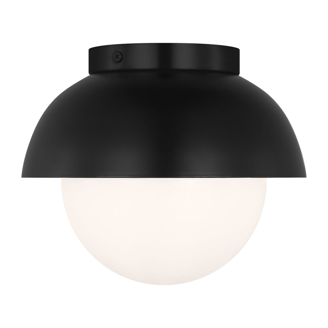 Hyde One Light Flush Mount in Midnight Black - available from The Lighting Shoppe, trusted by Canadian homeowners